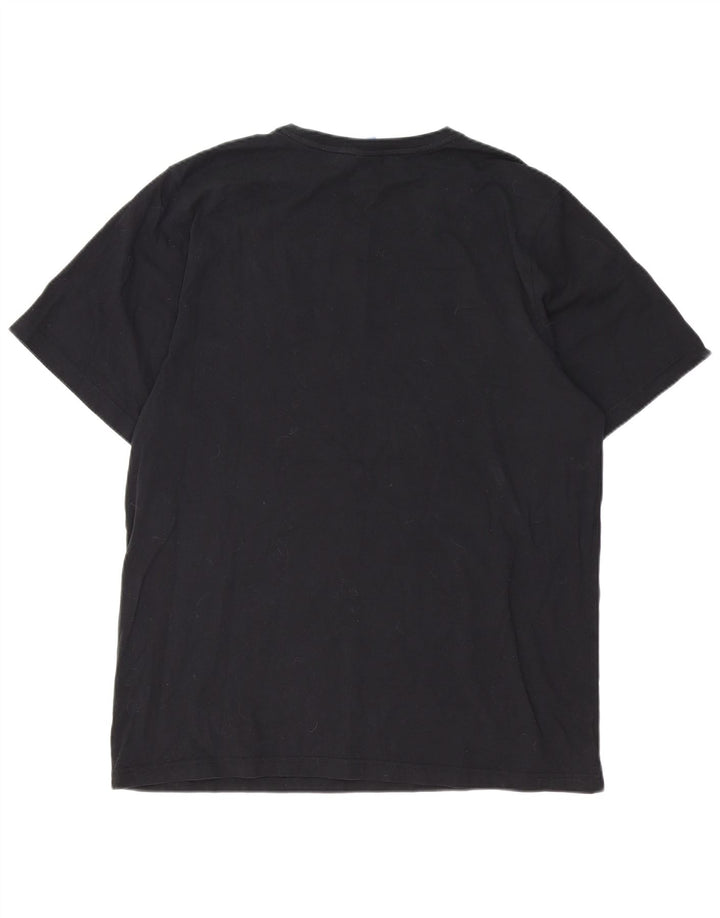 Męska koszulka z grafiką RUSSELL ATHLETIC, 2XL, czarna, bawełniana