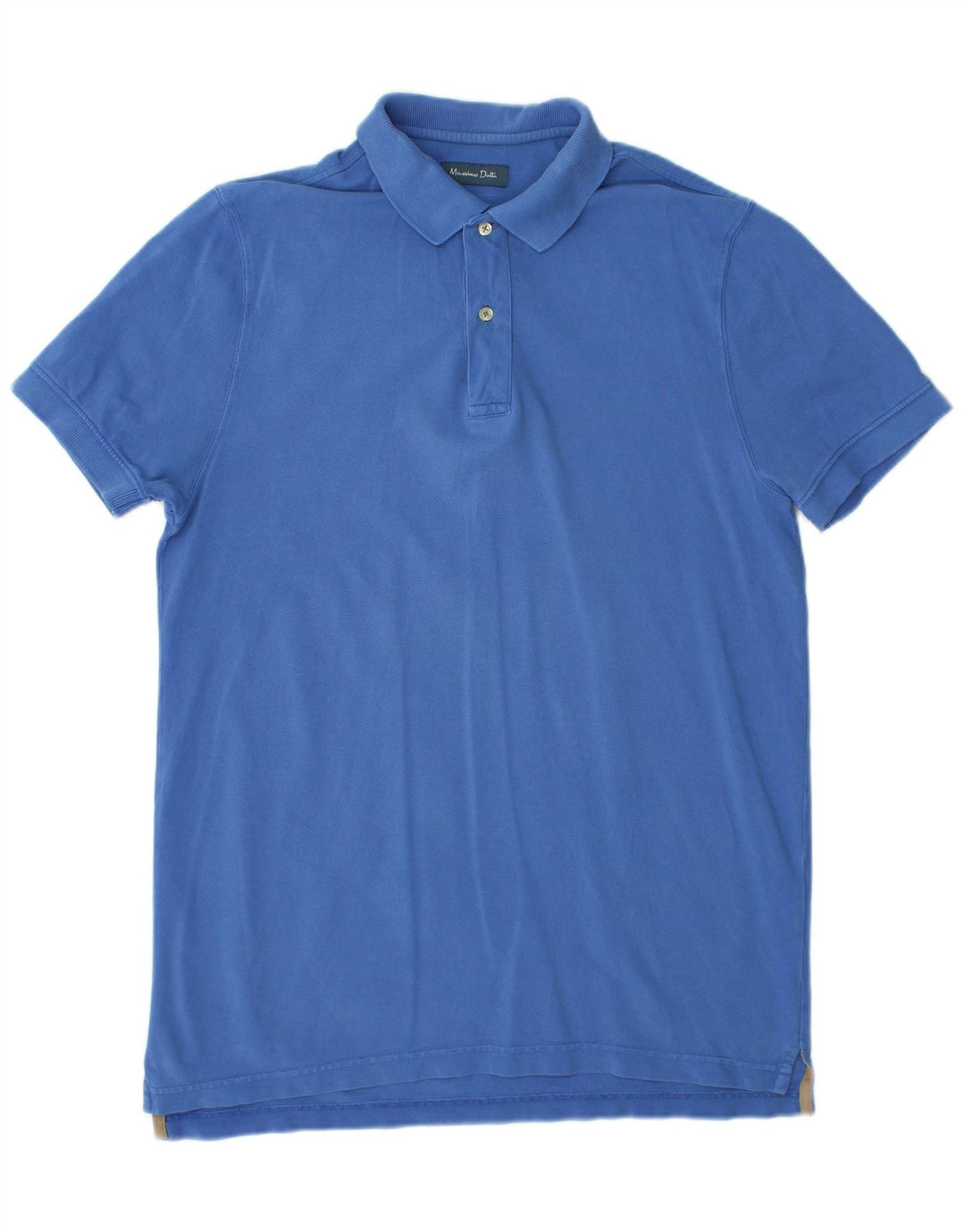 Męska koszulka polo MASSIMO DUTTI w kolorze średnioniebieskim