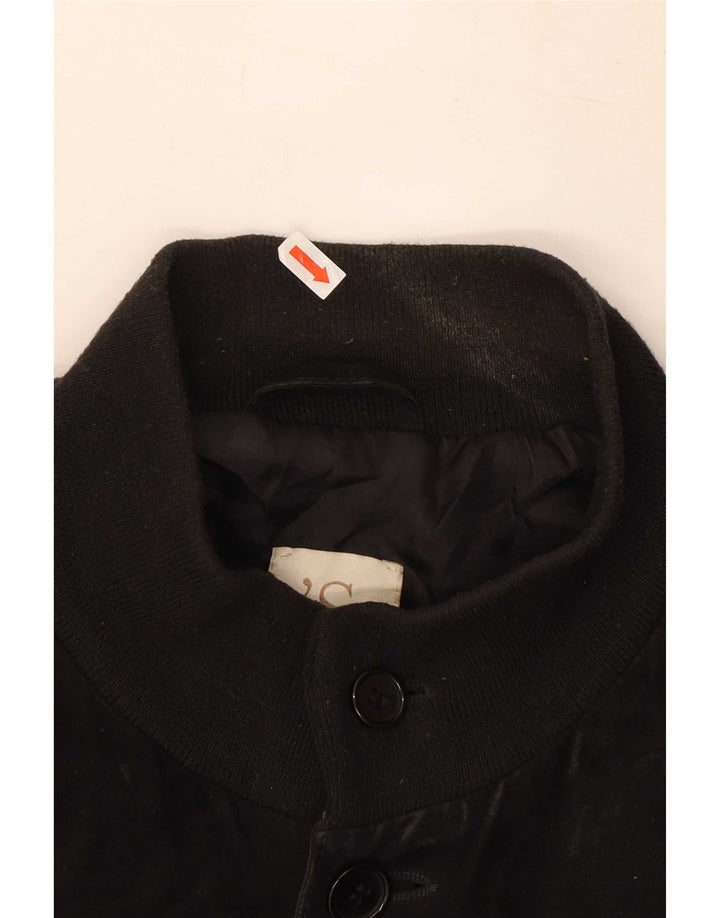 Męska zamszowa kurtka Gimo's UK 44 XL, czarna skóra