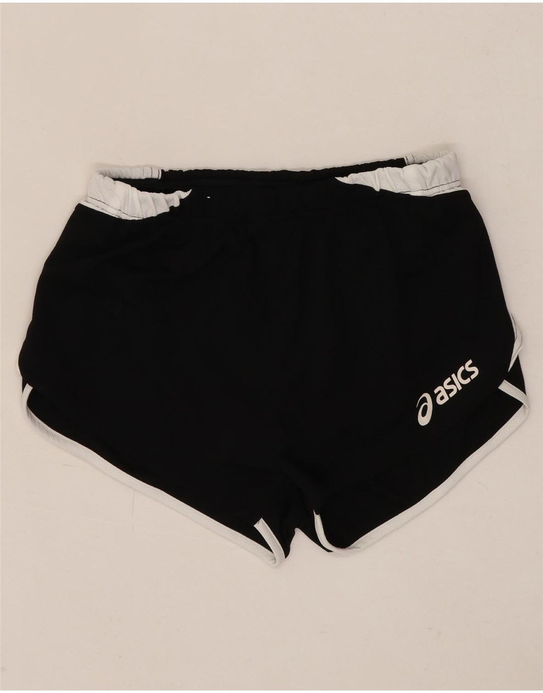 Damskie spodenki sportowe ASICS UK 14, poliester w kolorze średniej czerni