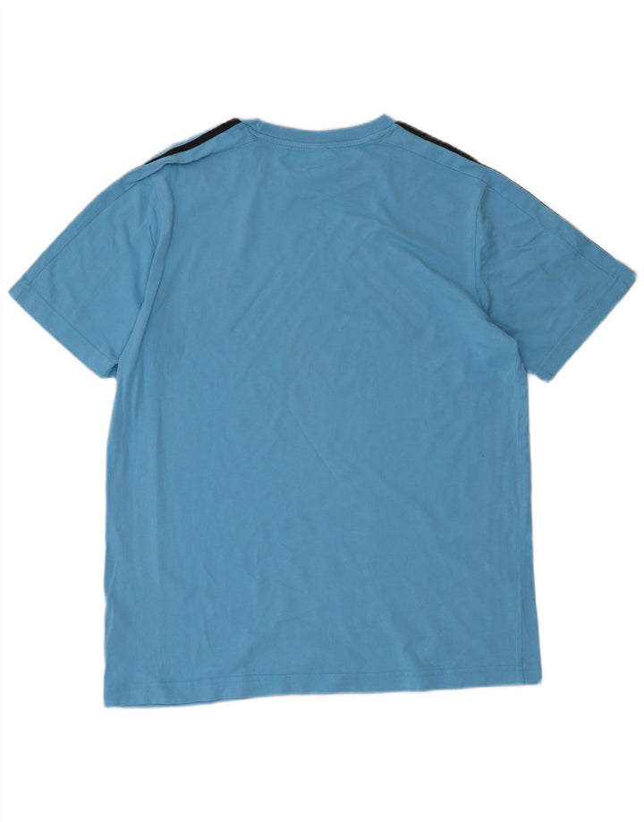 ADIDAS Mens T-Shirt Top Medium Blue Cotton