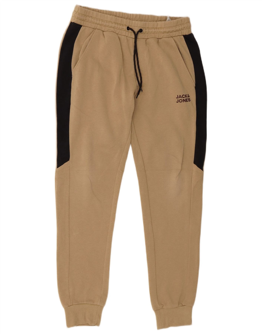 Męskie spodnie dresowe Jack & Jones Joggers w kolorze średniego beżu