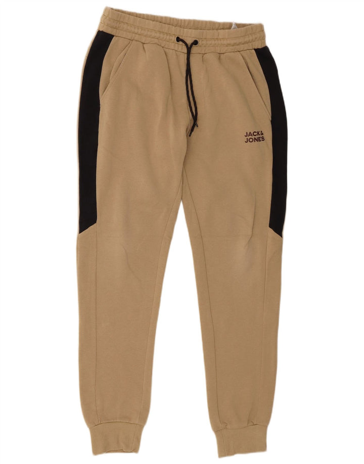 Męskie spodnie dresowe Jack & Jones Joggers w kolorze średniego beżu