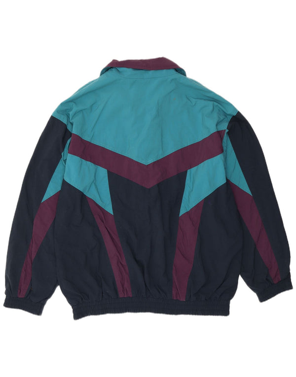 Męska kurtka dresowa o luźnym kroju ETIREL IT 50 w kolorze średnioniebieskim