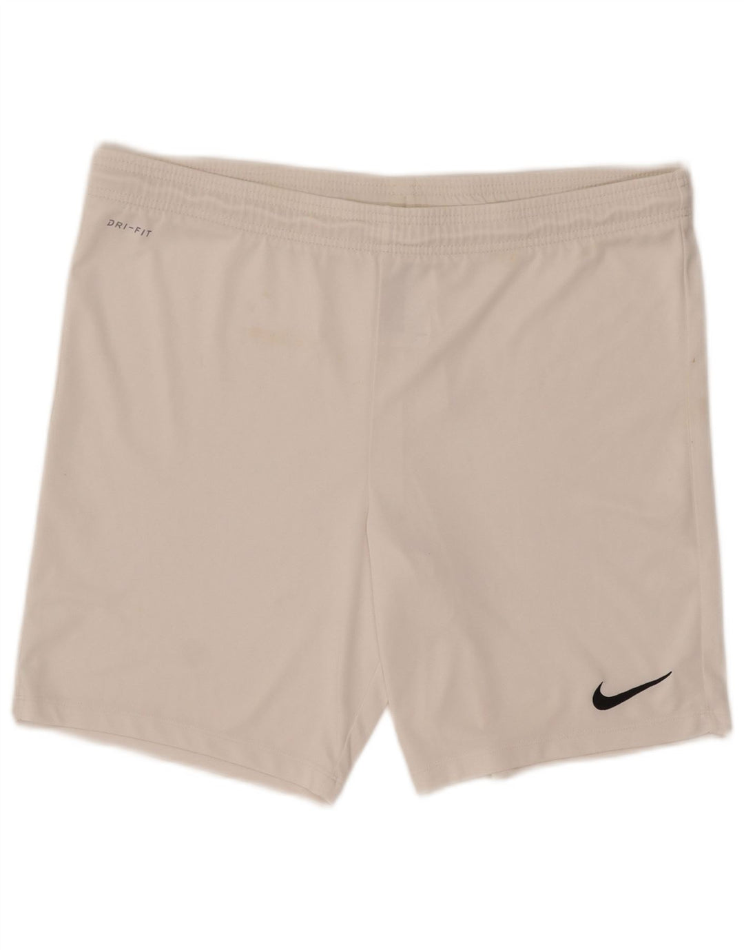 Męskie spodenki sportowe Nike Dri Fit, duże, białe, poliestrowe