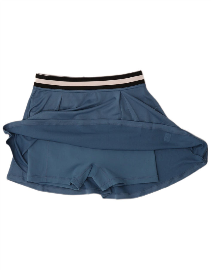 Nike Damskie Dri Fit Skort UK 14 Średni niebieski Kolorblok