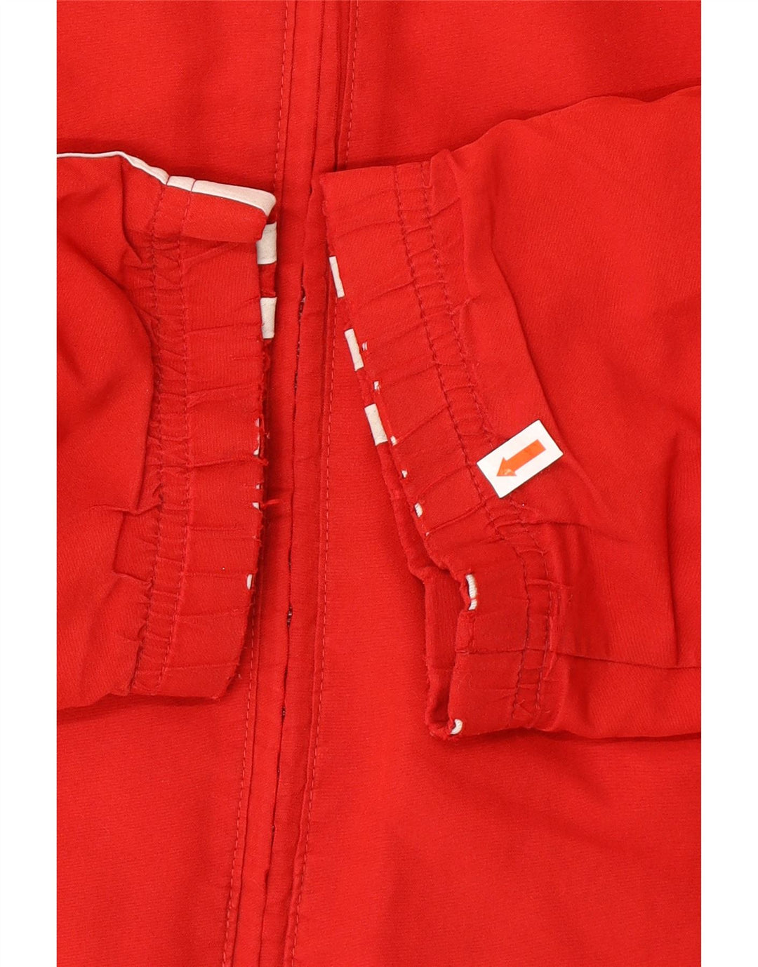 Męska kurtka przeciwdeszczowa ADIDAS UK 48/50 XL, poliester w kolorze czerwonym