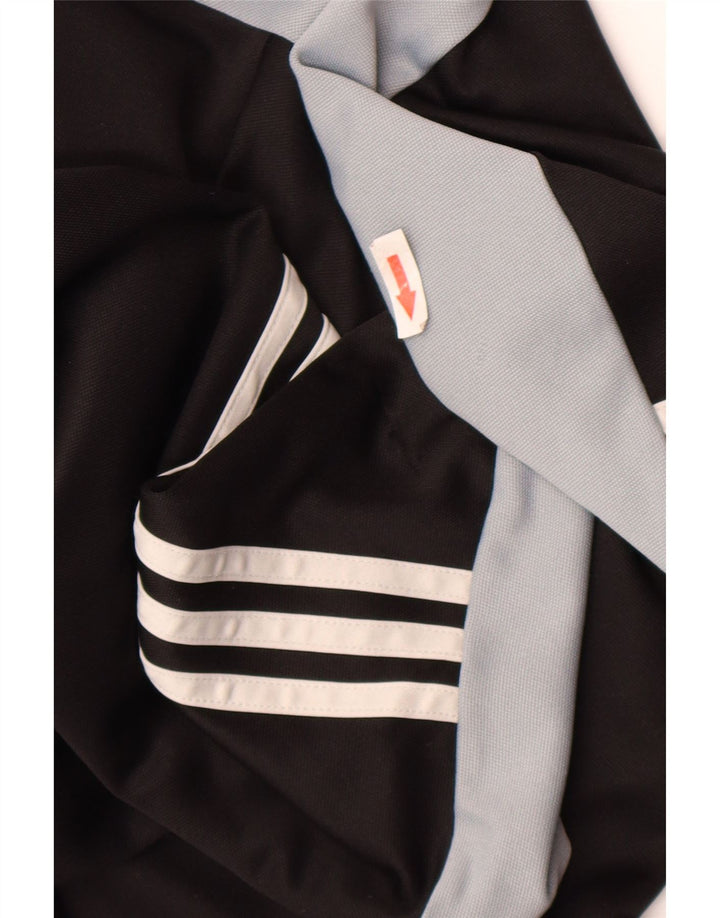 Adidas Męskie Climalite Pullover Dres Top Średni Czarny Kolorblok