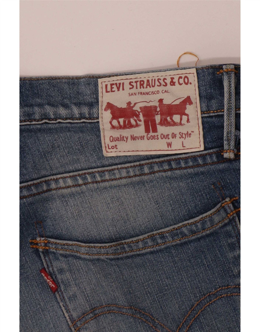 Męskie dżinsy Levi's W34 L30 Niebieskie