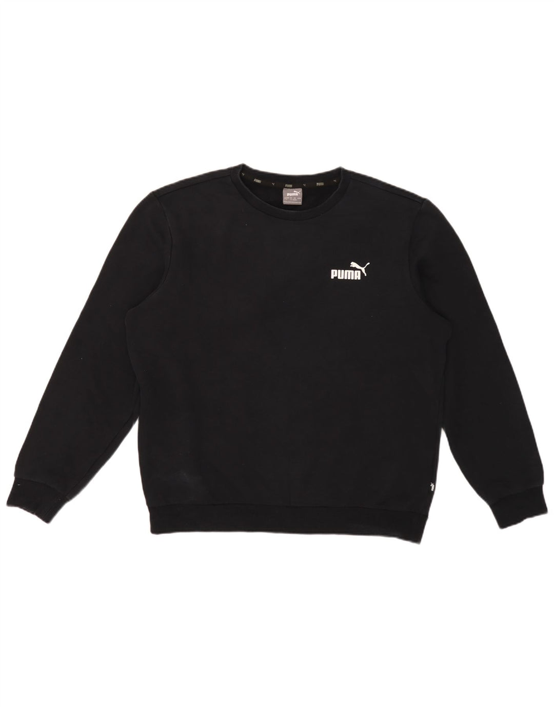 Męska bluza Puma Sweter, duża, czarna, bawełniana