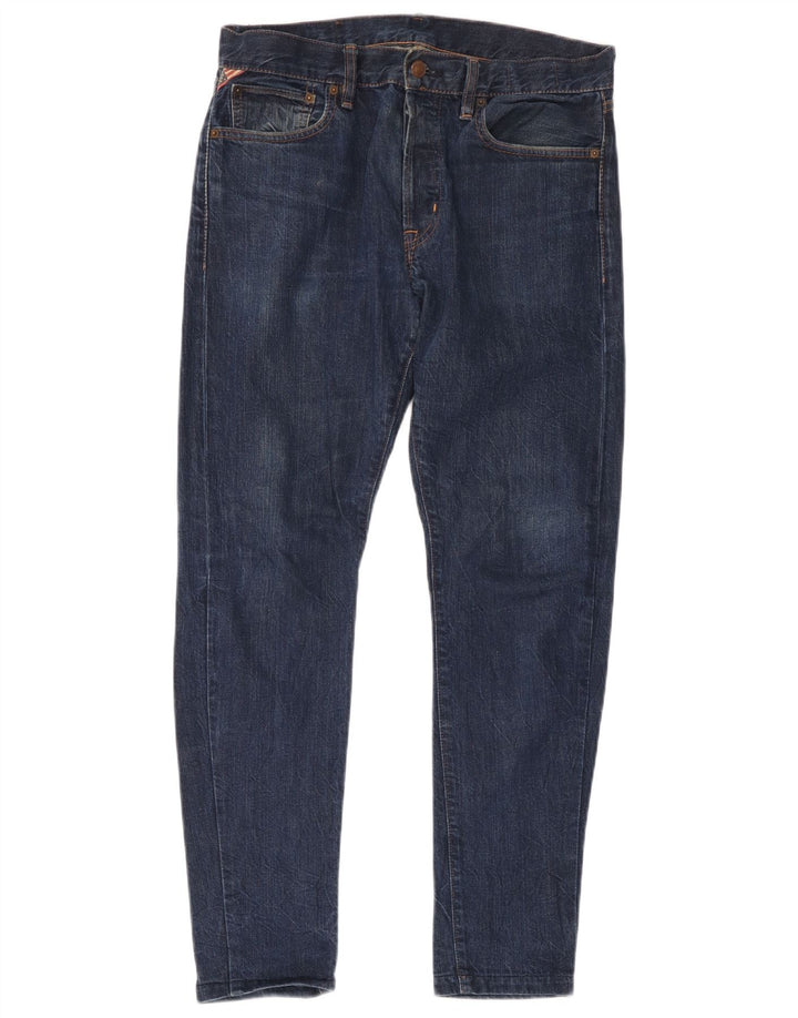 Męskie jeansy slim fit Ralph Lauren W32 L34 Niebieskie bawełniane