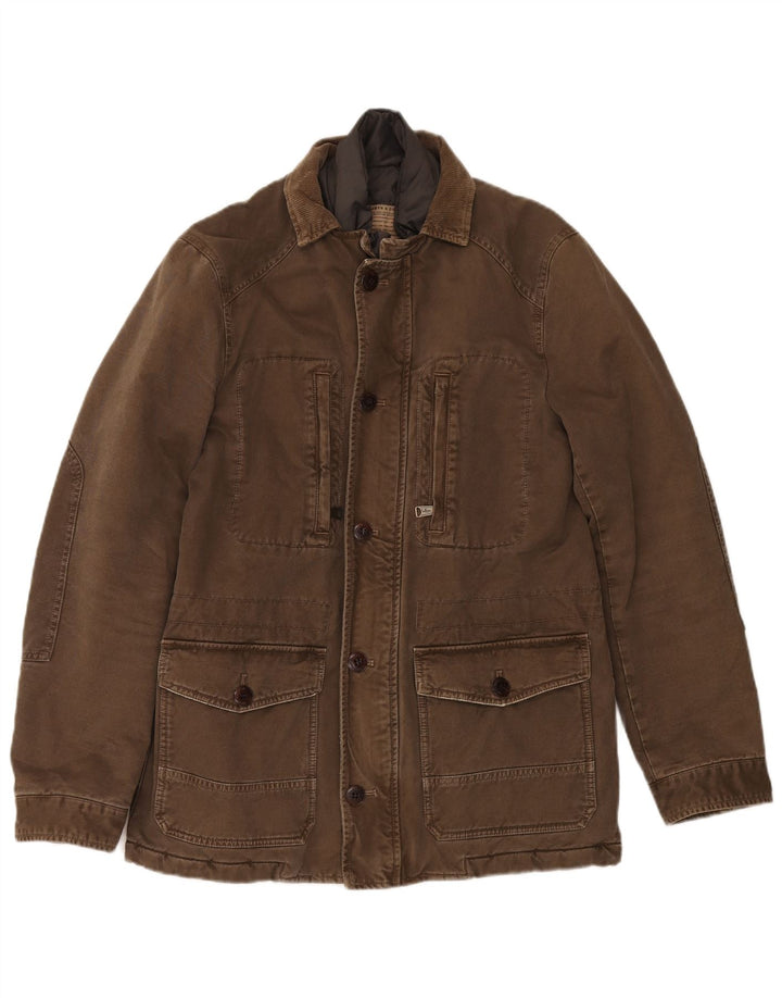 Marlboro Classics Męska kurtka użytkowa IT 48 Medium Khaki Cotton