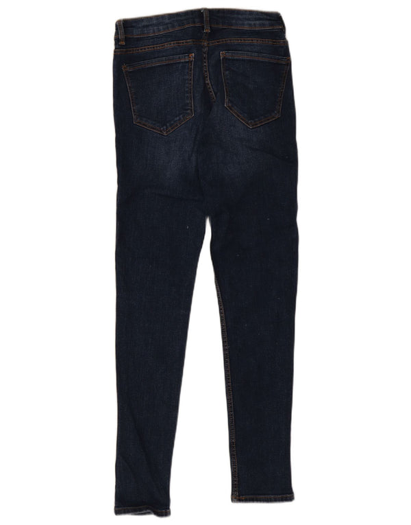 Damskie jeansy skinny Zara EU 38 Small W28 L27 Niebieskie bawełniane