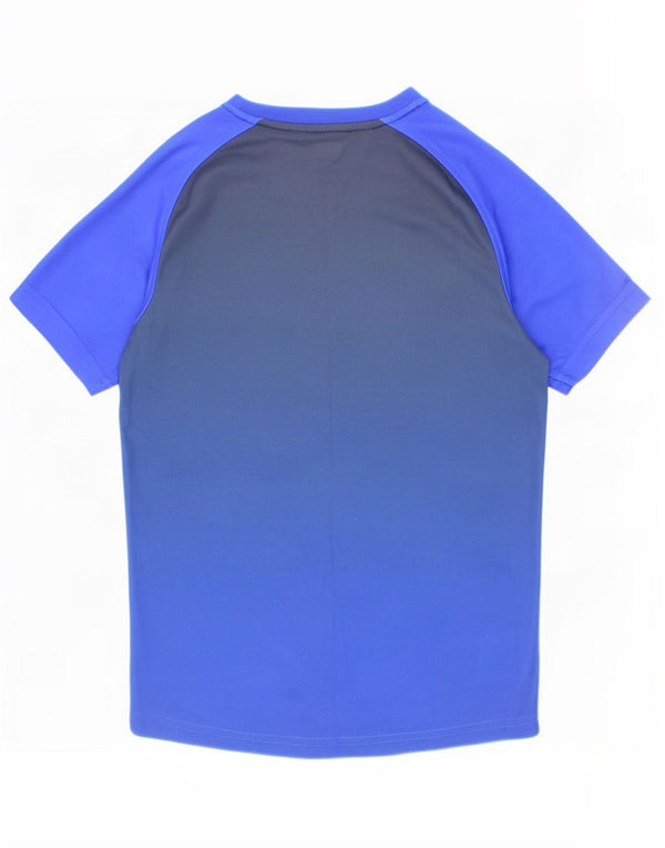 Chłopięcy T-shirt z grafiką Canterbury, 7-8 lat, niebieski poliester