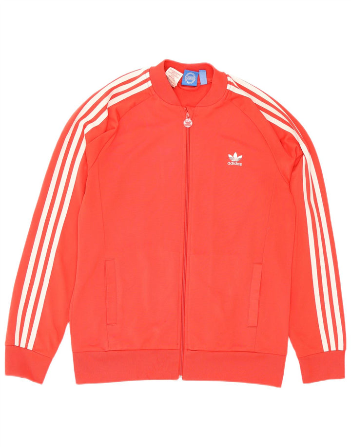 Chłopięca bluza dresowa Adidas 14-15 lat, czerwona, poliestrowa