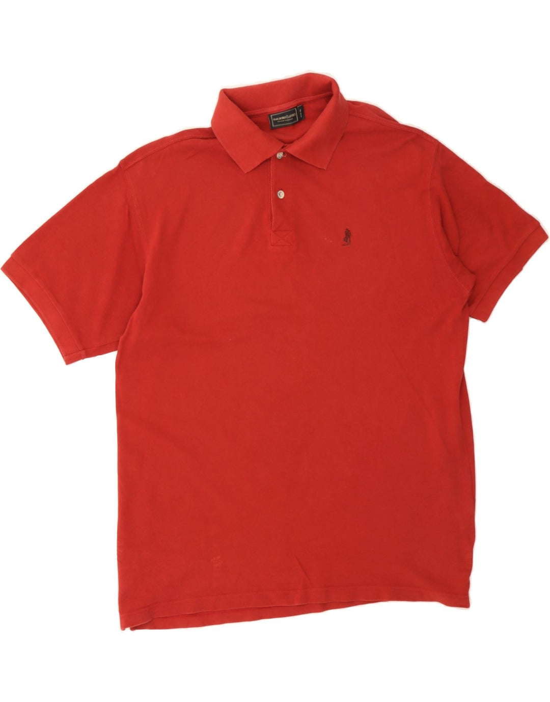 MARLBORO CLASSICS Mens Polo Shirt XL Red Cotton Vintage Marlboro Classics and Second-Hand Marlboro Classics from Messina Hembry 
