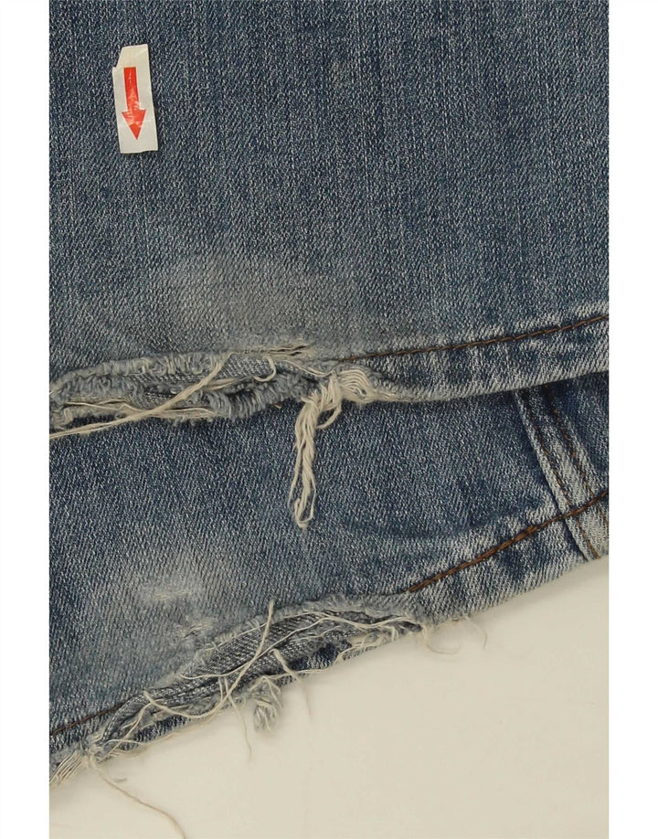 Męskie dżinsy Levi's 527 Bootcut W34 L32 Niebieska bawełna