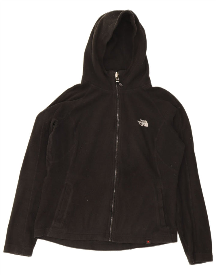 Damska kurtka polarowa z kapturem The North Face UK 12, średni czarny poliester