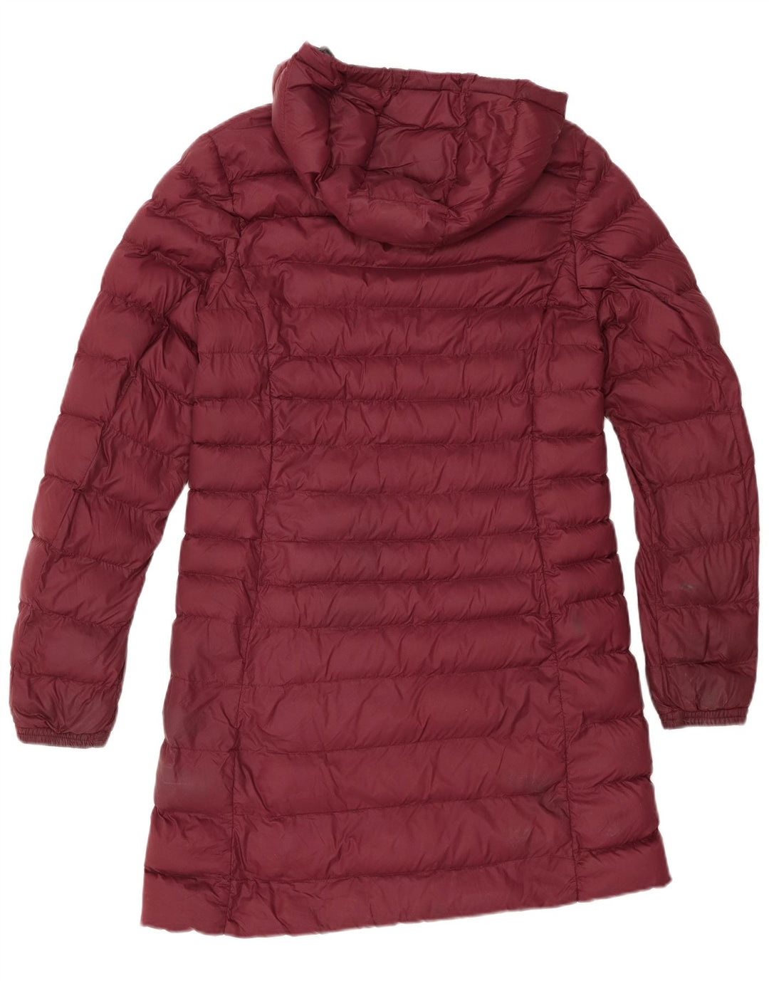 Damska ocieplana kurtka z kapturem Mountain Warehouse UK 12, średni burgundowy nylon