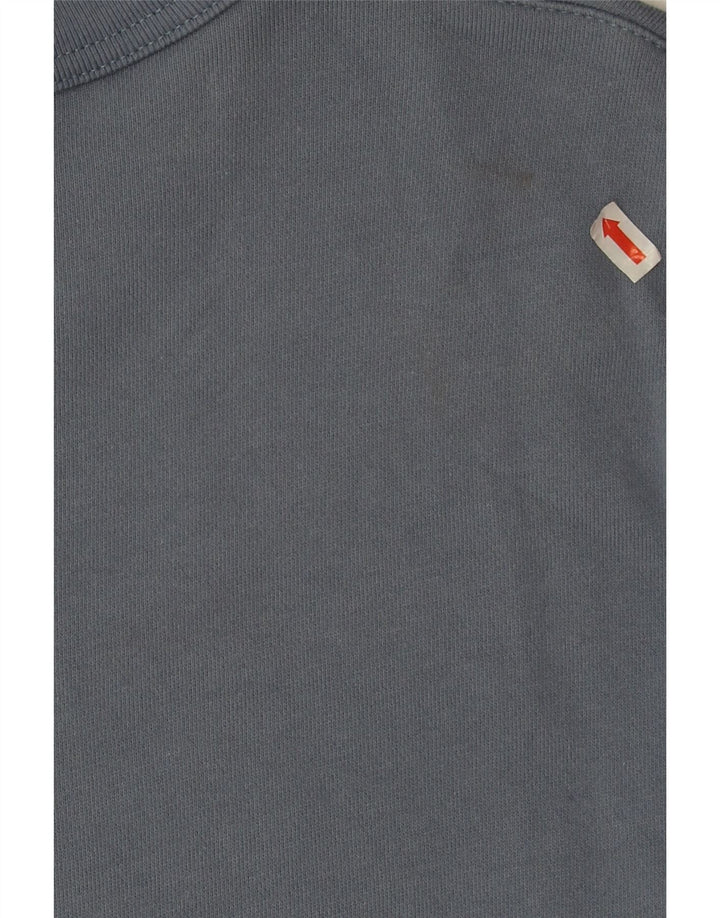 Męski sweter Zara, duży, niebieski, bawełniany
