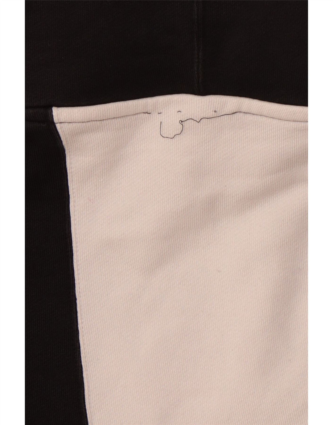 Męski sweter z kapturem ADIDAS z grafiką, duży, czarny, bawełniany z blokami kolorów