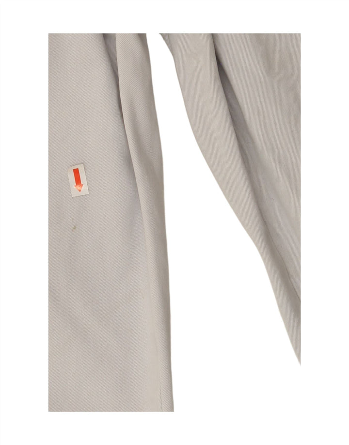 CLOSED Womens Slim Casual Trousers IT 42 Medium W26 L28 Grey Cotton Vintage Closed and Second-Hand Closed from Messina Hembry 