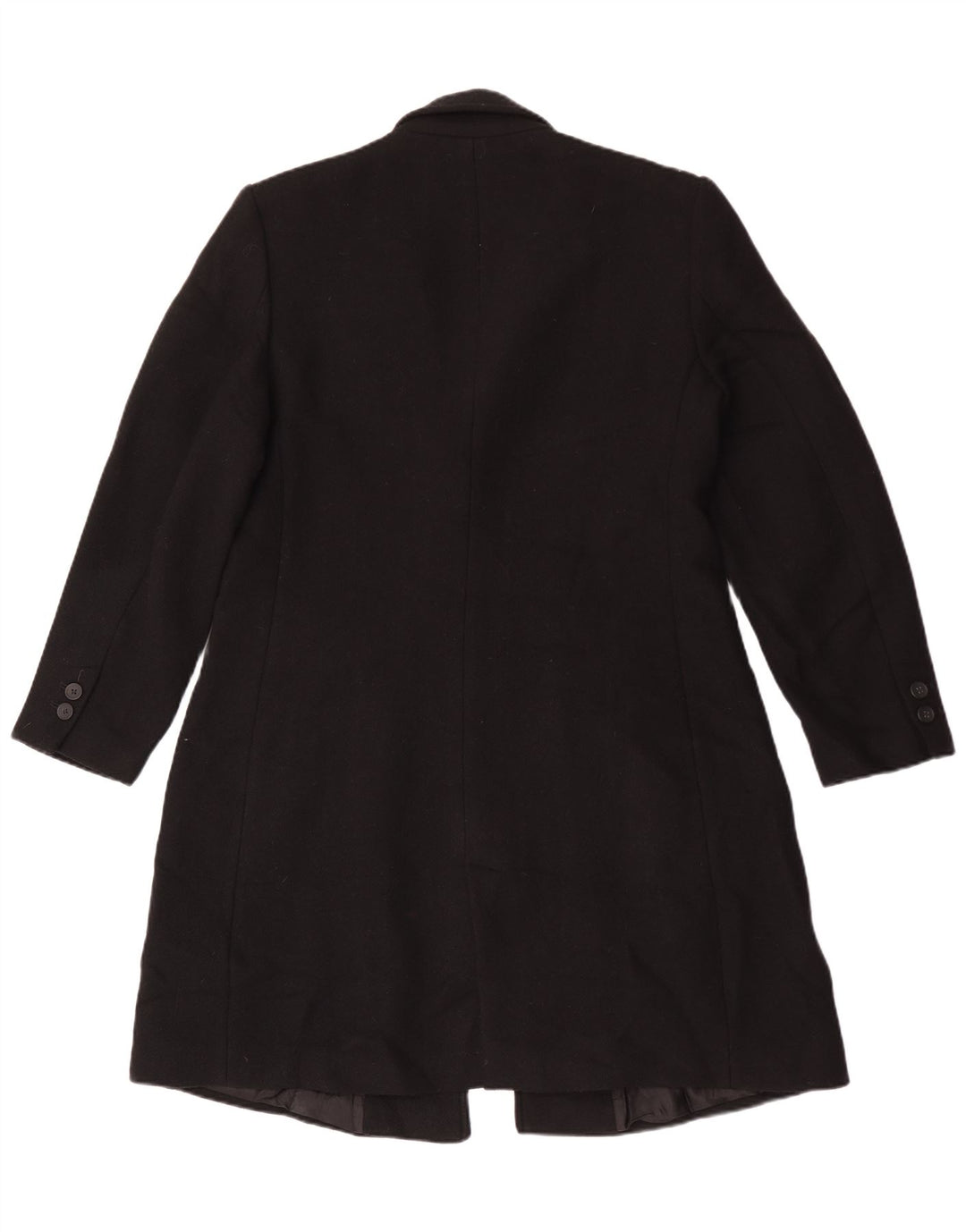 Płaszcz damski Zara UK 18 XL, czarna wełna