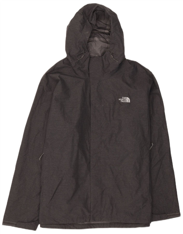 Męska kurtka przeciwdeszczowa z kapturem The North Face UK 46 3XL szara