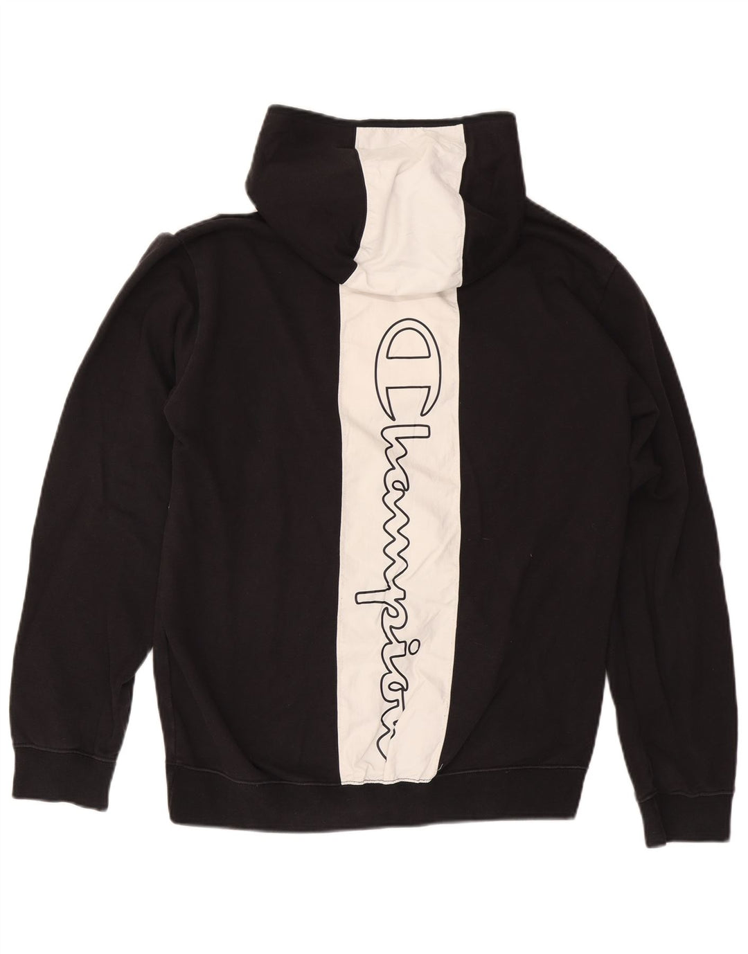 Męski sweter z kapturem i grafiką CHAMPION XL w kolorze czarnym