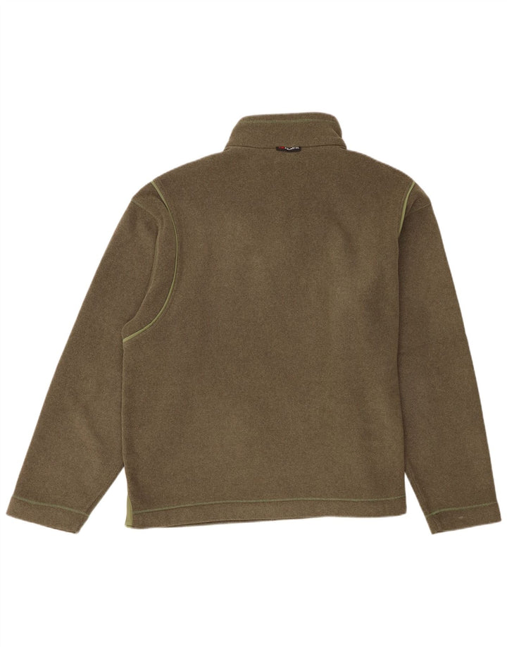 Męski sweter Fila z zamkiem błyskawicznym, 2XL, poliester khaki
