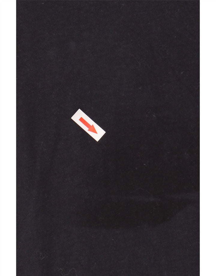 T-shirt męski Reiss, mały, czarny, bawełniany