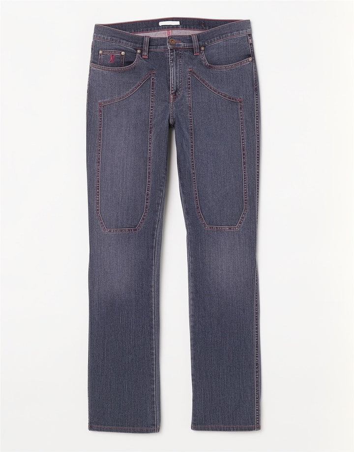 Jeansy damskie Jeckerson W34 L30 Niebieskie bawełniane