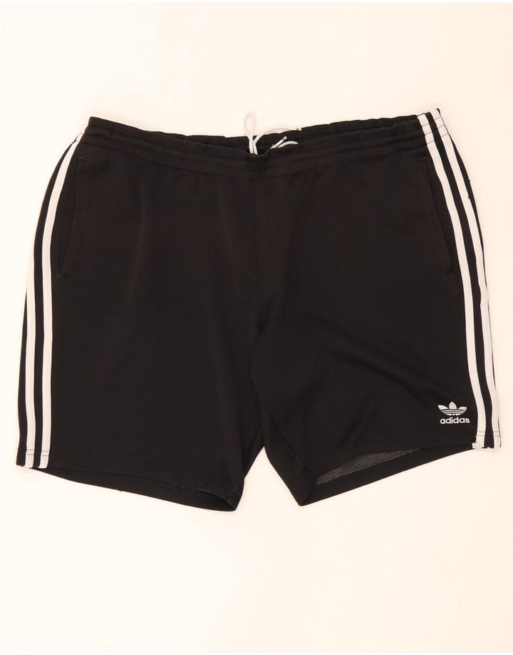 Męskie spodenki sportowe Adidas XL, czarne, poliestrowe