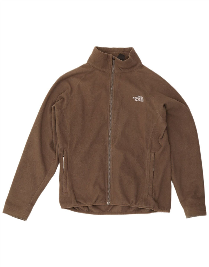 Damska kurtka polarowa The North Face UK 16, duża, brązowa