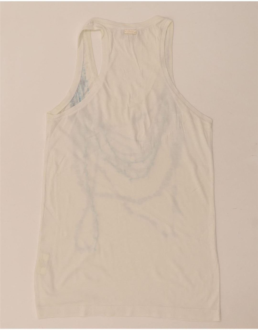 Damska kamizelka Diesel Top UK 10 Small White Cotton