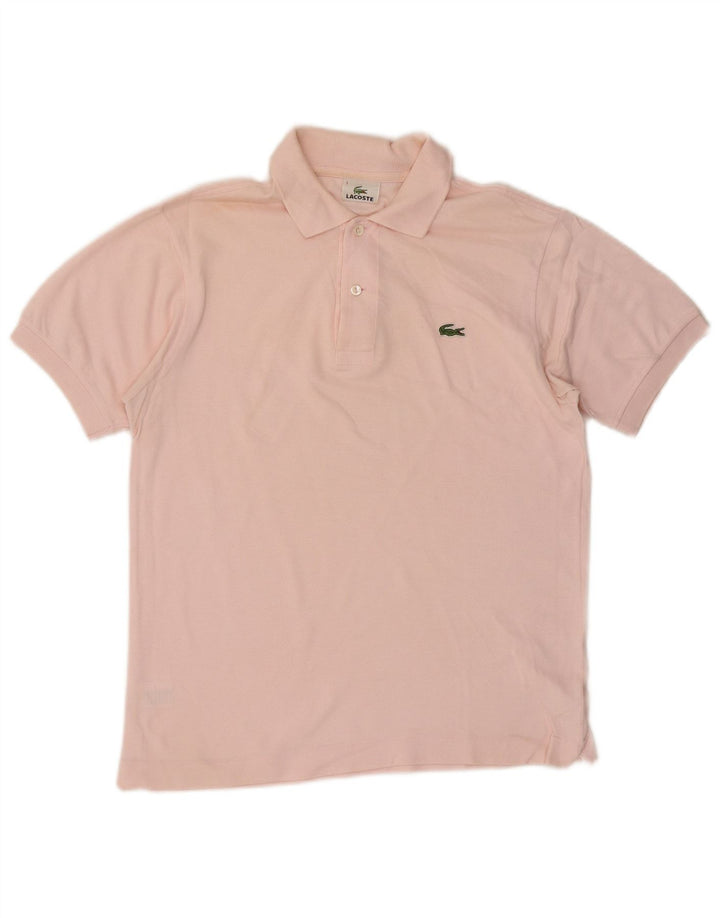 Męska koszulka polo Lacoste, rozmiar 3, mała, różowa, bawełniana