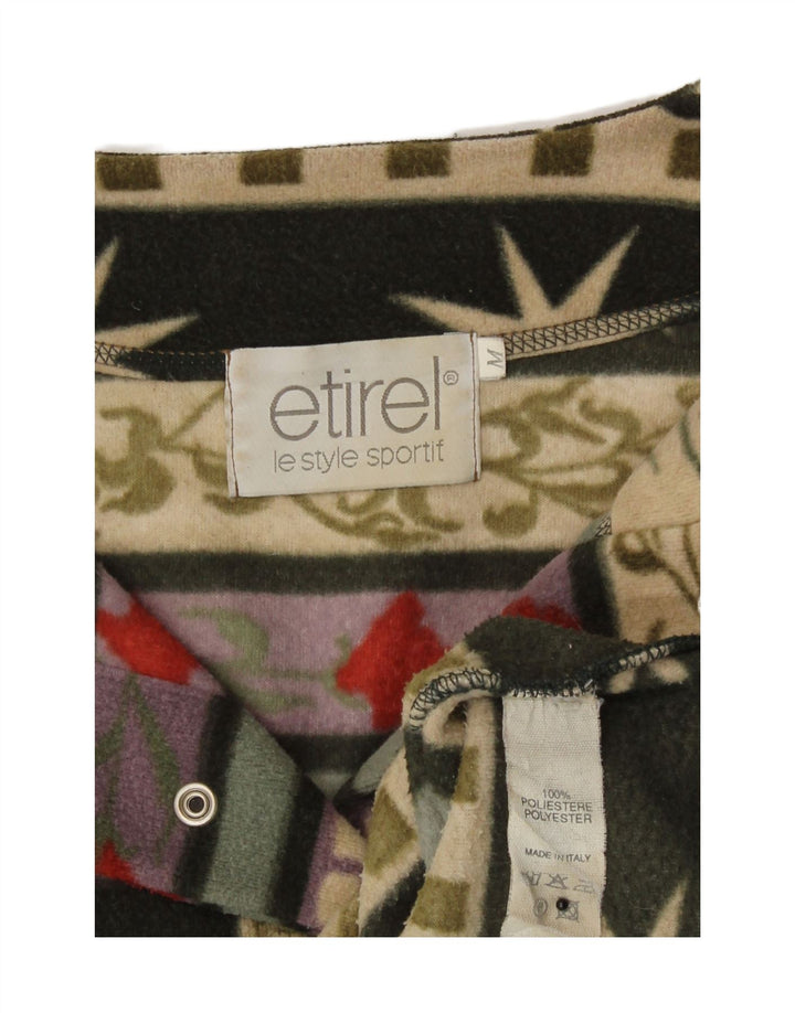 Damski sweter oversize Etirel z polaru UK 14, średni, wielokolorowy Fair Isle