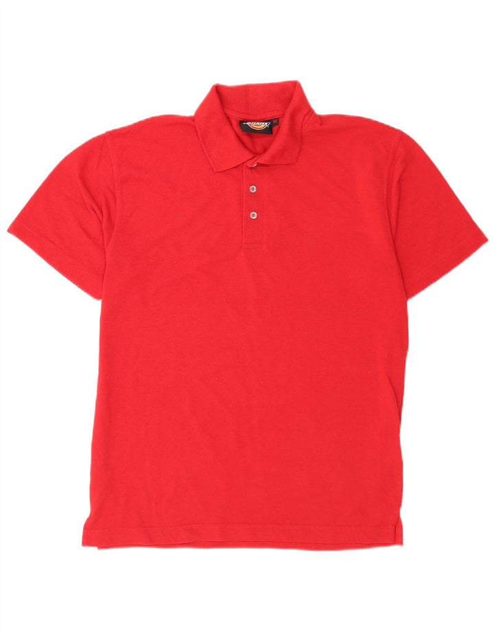 Męska koszulka polo Dickies, średni czerwony poliester