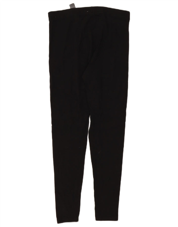 Legginsy damskie Marks & Spencer UK 14, średnie, czarne, bawełniane