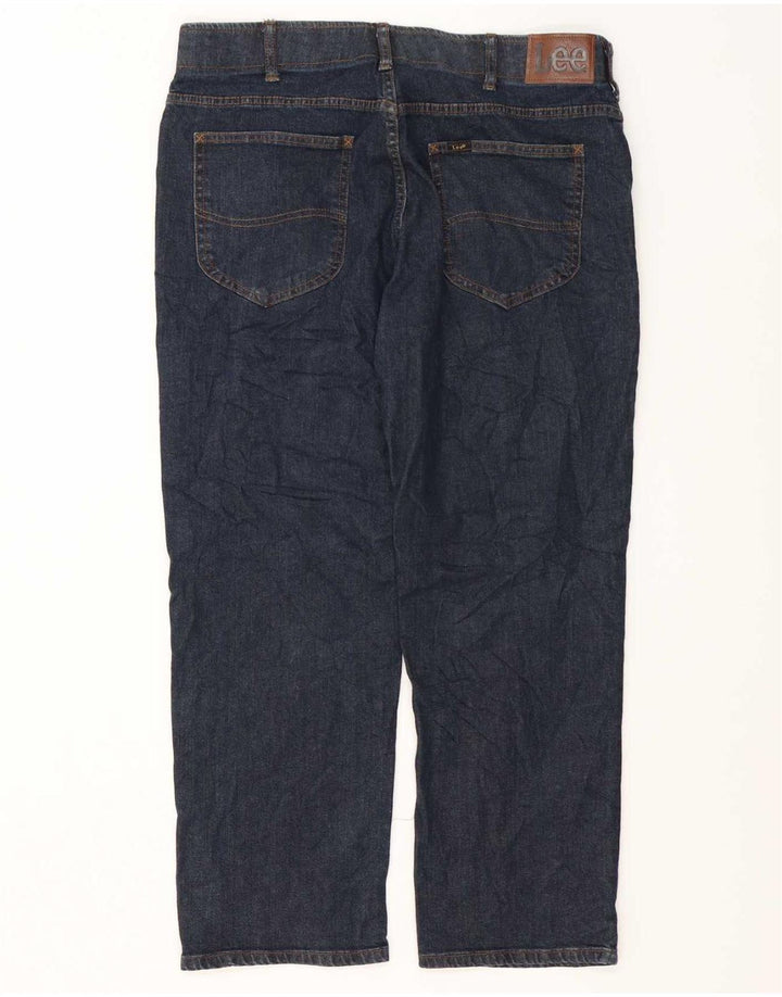 Męskie jeansy Lee Extreme Motion Straight W36 L29 Granatowe, bawełniane