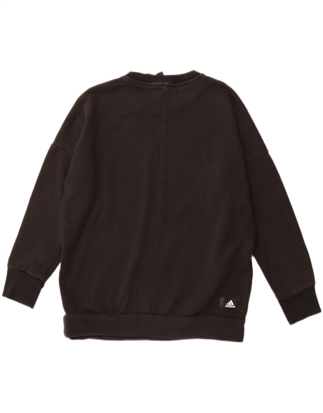 Damska bluza oversize ADIDAS Primegreen UK 8/10, mała czarna