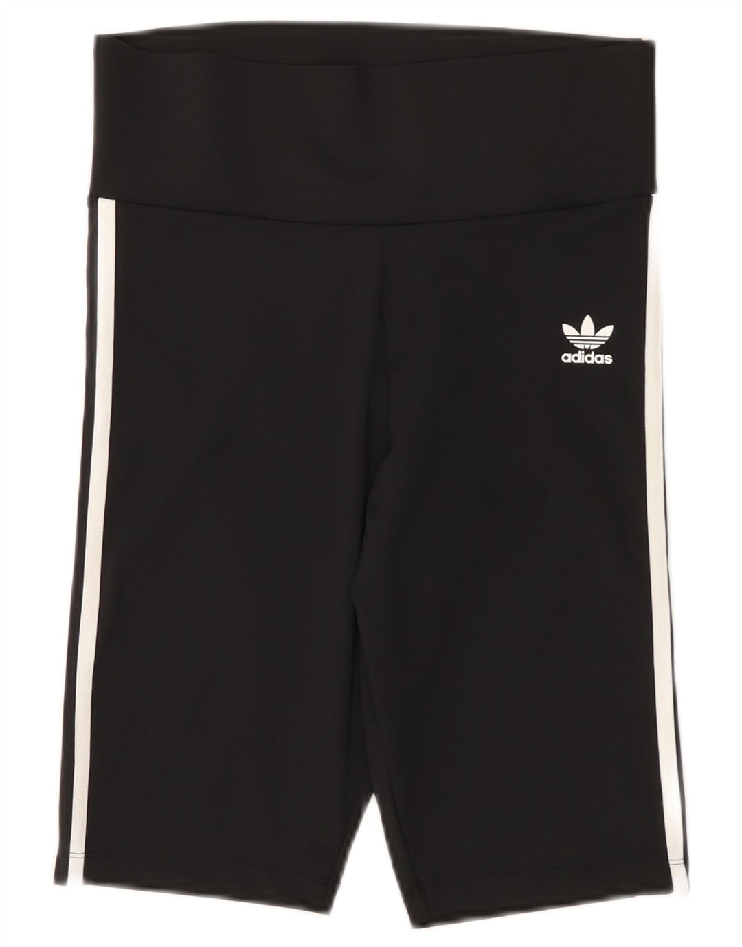 Damskie spodenki sportowe ADIDAS UK 12, średni czarny poliester