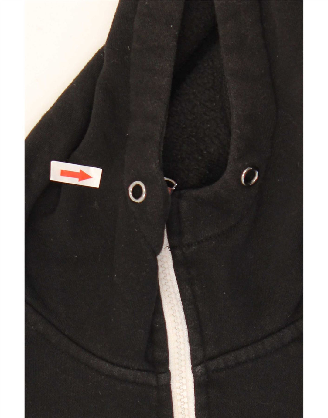 Męski sweter z kapturem i zamkiem Michael Kors, średniej wielkości, czarny, bawełniany