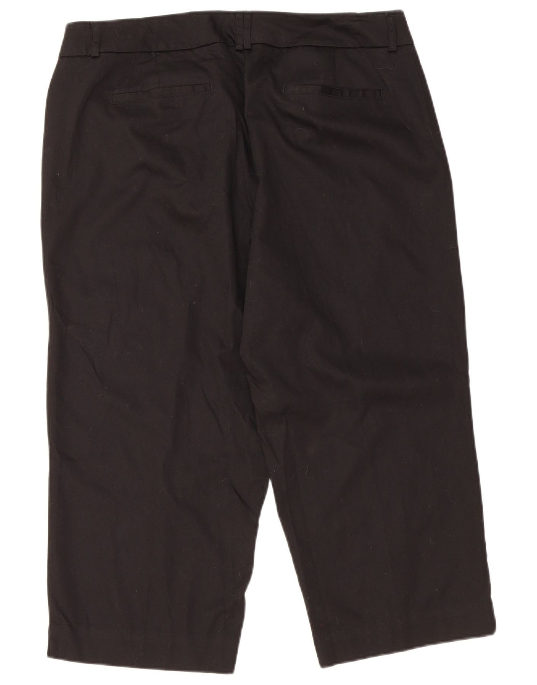 Spodnie damskie DOCKERS Capri ze średnim stanem US 16 2XL W36 L21 czarne
