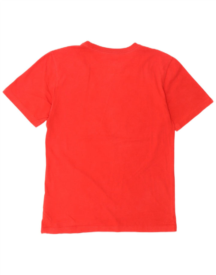 Męski T-shirt Nike o regularnym kroju z grafiką, mały, czerwony, bawełniany