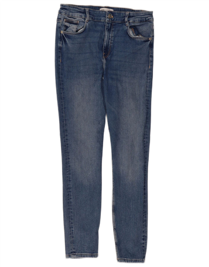 Damskie jeansy skinny Zara EU 40 Medium W30 L28 Niebieskie