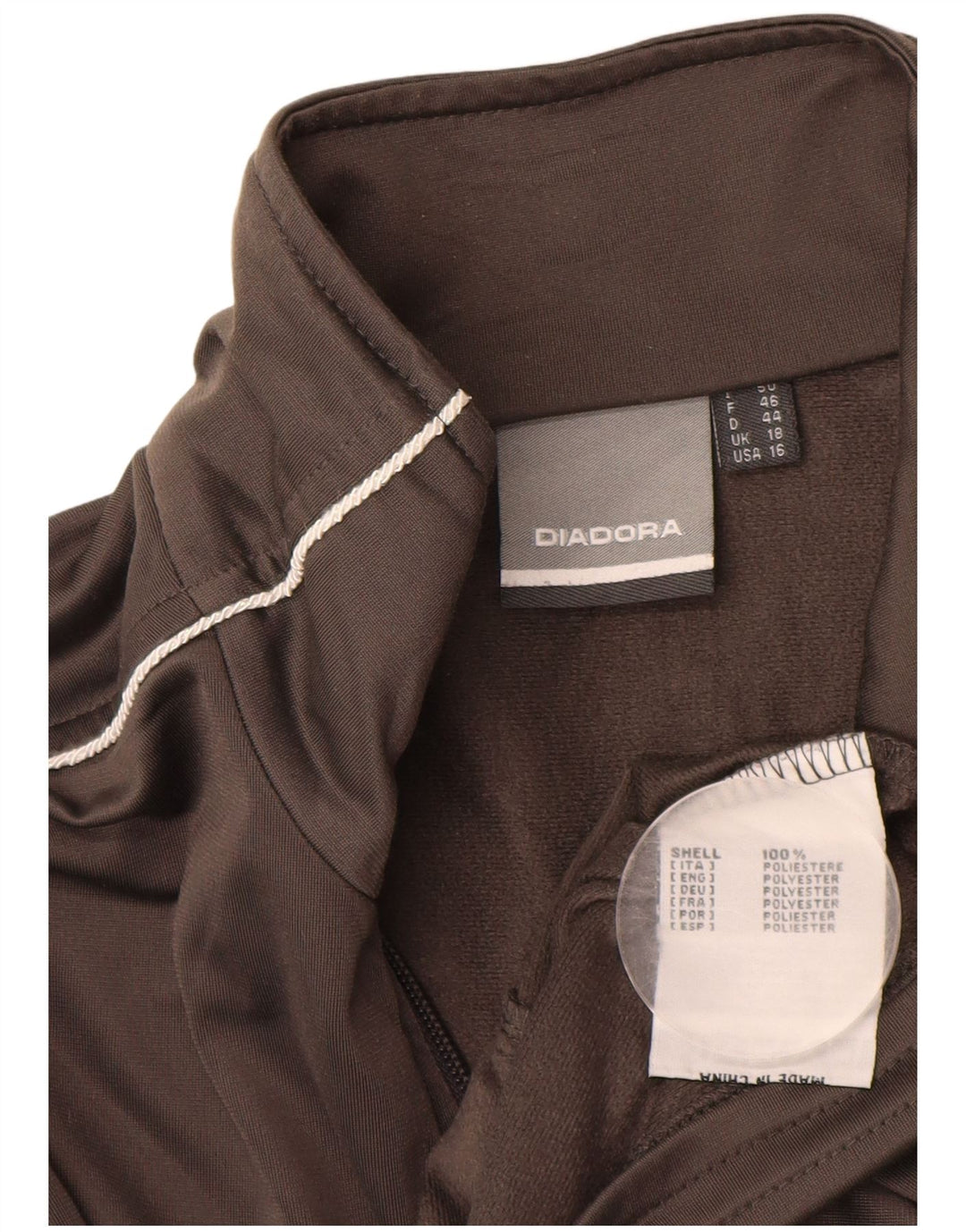 Damska kurtka dresowa DIADORA UK 18 XL szara