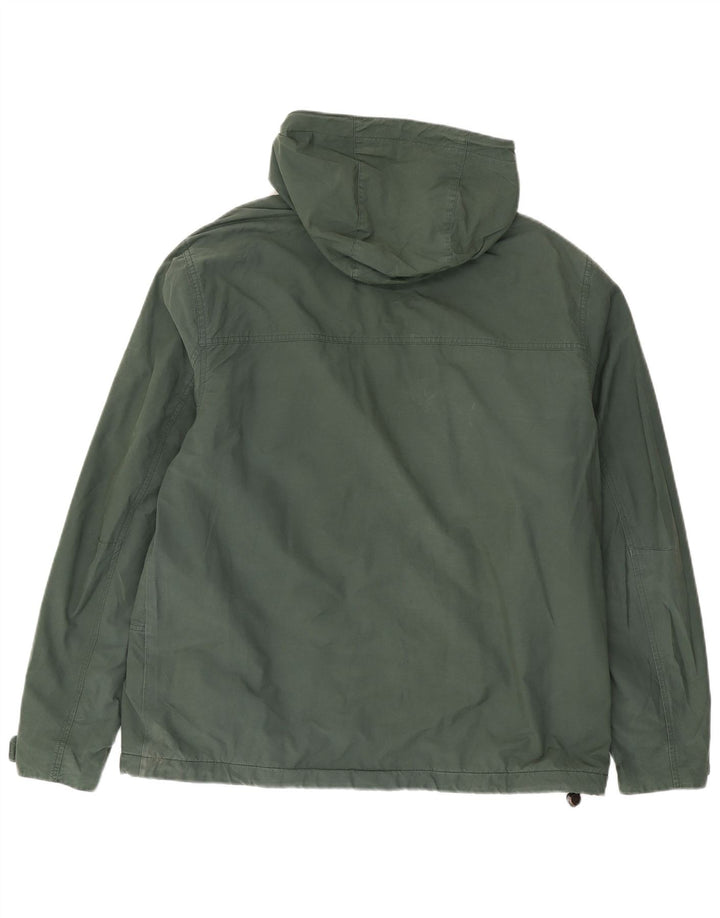 Męska kurtka wiatrówka Timberland UK 42 XL, zielona bawełna