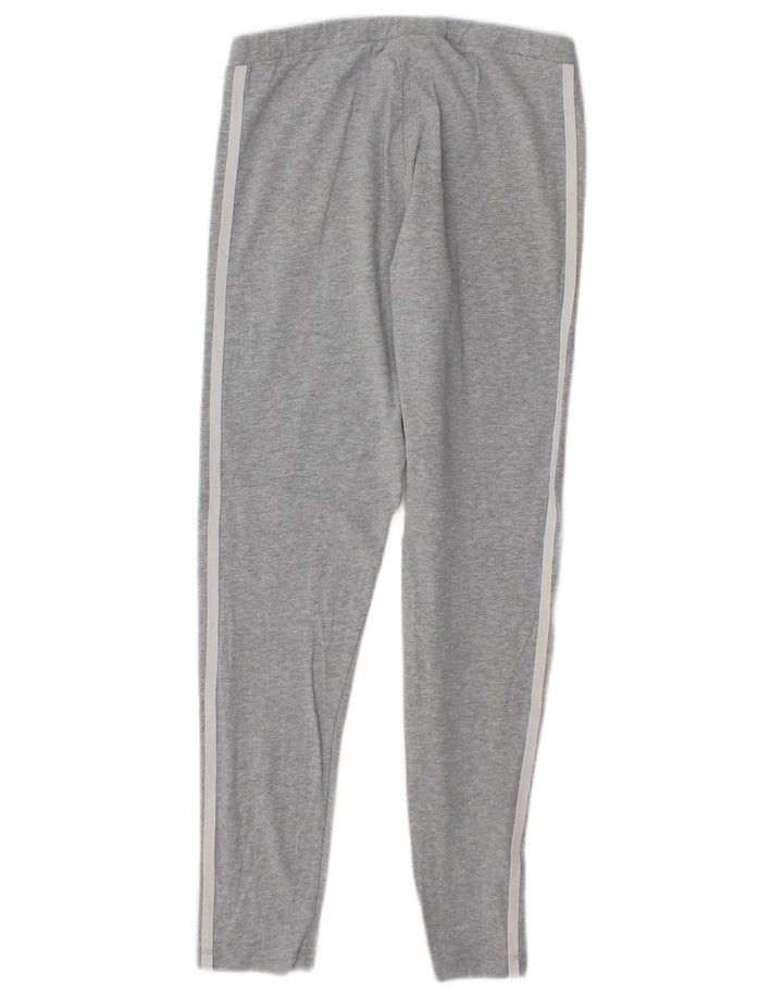 Legginsy Damskie Adidas UK 10 Małe Szare Bawełniane