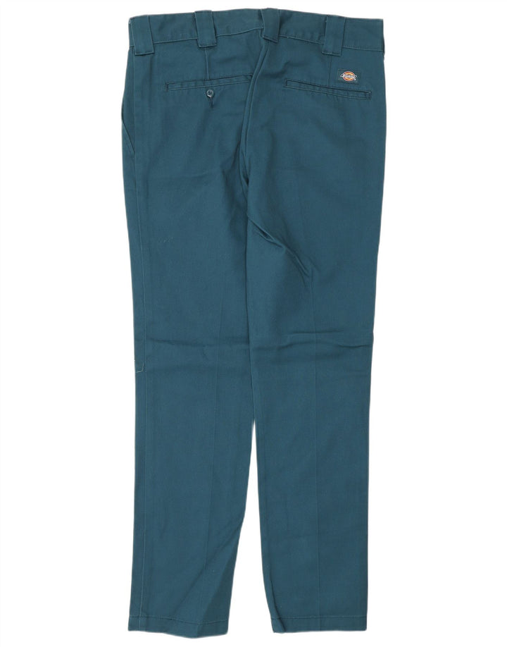 Męskie spodnie chino Dickies Slim Fit W32 L32 Niebieski poliester